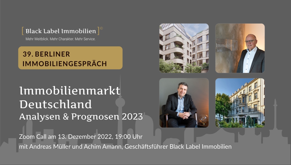 39te Berliner Immobiliengespräch mit Andreas Müller