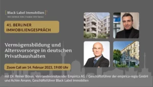 Vermögensbildung und Altersvorsorge in deutschen Privathaushalten