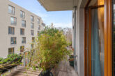 Wunderschöne 3 Zimmer Neubauwohnung mit Balkon und Tiefgarage in bester Lage von Alt Treptow - Balkon