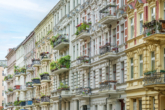 Wohnung die Vermietet ist zu budgetfreundlichen Preisen mit Balkon - Fassade