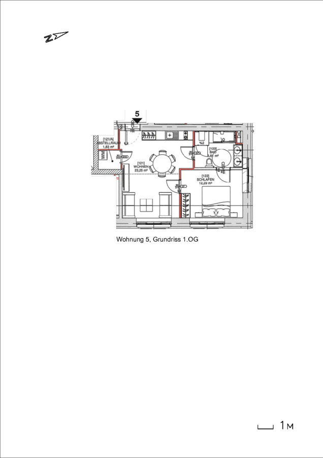Bezugsfertige Wohnungen in Dahlem - Erstbezug, Villa mit Aufzug - 2024-03-26 Grundriss W05