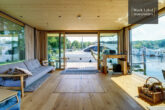 Ihr schwimmendes Traumhaus als luxuriöses Hausboot vereint moderne Architektur und Nachhaltigkeit - Aussicht auf Terrasse