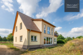 Modernes Landhaus in gewachsener Lage von Fredersdorf mit freiem Blick auf´s Feld - Ansicht