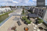 Penthouse mit ca. 120 m² Dachgarten mit Wasserblick! - Dachgarten mit Wasserblick