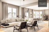 Luxus Penthouse auf ca. 250 m² mit 4 Terrassen und Blick über Wilmersdorf - Beispiel Wohnen